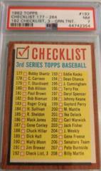 Checklist 177-264 [192 Is Checklist, 3 Green Tint] #192 Baseball Cards 1962 Topps Prices