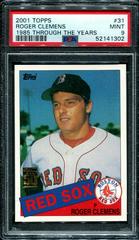 Roger Clemens [1985] Baseball Cards 2001 Topps Through the Years Prices