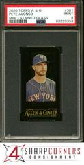 Pete Alonso [Mini Stained Glass] #34 Baseball Cards 2020 Topps Allen & Ginter Prices