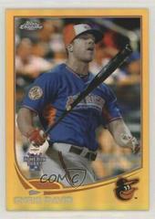 Chris Davis [Gold Refractor] #MB-54 Baseball Cards 2013 Topps Chrome Update Prices