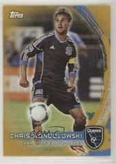 Chris Wondolowski [Gold] Soccer Cards 2014 Topps MLS Prices