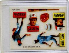 McMurtry, Ripken Jr. Rogers, Upshaw Baseball Cards 1984 Topps Rub Downs Prices