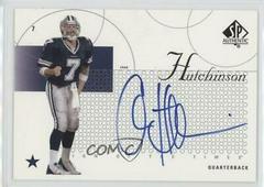 Chad Hutchinson #ST-CH Football Cards 2002 SP Authentic Sign of the Times Prices