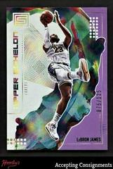 LeBron James [White Diamond] Basketball Cards 2019 Panini Status Upper Echelon Prices