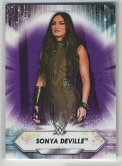 Sonya Deville [Purple] Wrestling Cards 2021 Topps WWE Prices