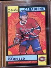 Cole Caufield [Retro Black Border] Hockey Cards 2022 O Pee Chee Prices