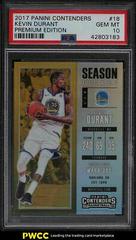 Kevin Durant [Premium Edition] Basketball Cards 2017 Panini Contenders Prices