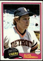 Alan Trammell [Gray Back] Baseball Cards 1981 O Pee Chee Prices