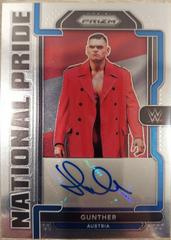 Gunther Wrestling Cards 2022 Panini Chronicles WWE National Pride Signatures Prices