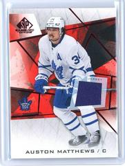 Auston Matthews [Red Jersey] Hockey Cards 2021 SP Game Used Prices