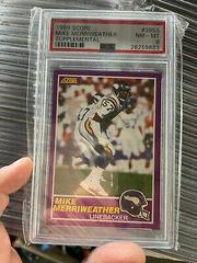 Mike Merriweather Football Cards 1989 Panini Score Supplemental Prices