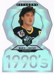 Mario Lemieux Hockey Cards 2020 SP Signature Edition Legends Decagons Prices