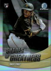 Oneil Cruz #SG-23 Baseball Cards 2022 Bowman Chrome Shades of Greatness Prices