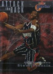 Steve Francis Basketball Cards 2000 Fleer Game Time Attack the Rack Prices