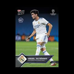 Miguel Gutierrez #35 Soccer Cards 2021 Topps Now UEFA Champions League Prices