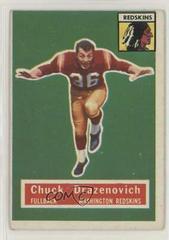 Chuck Drazenovich Football Cards 1956 Topps Prices