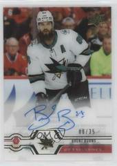 Brent Burns [Exclusives] #CC-BU Hockey Cards 2020 Upper Deck Clear Cut Autographs Prices