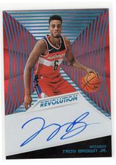 Troy Brown Jr. [Infinite] Basketball Cards 2018 Panini Revolution Rookie Autographs Prices