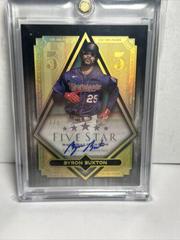 Byron Buxton #FTP-BB Baseball Cards 2022 Topps Five Star Tool Phenom Autographs Prices
