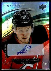 Alexander Holtz [Autograph] Hockey Cards 2021 Upper Deck Trilogy Prices