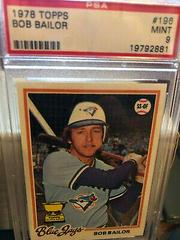 Bob Bailor #196 Baseball Cards 1978 Topps Prices