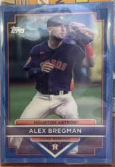 Alex Bregman [Blue] #19 Baseball Cards 2023 Topps Flagship Collection Prices