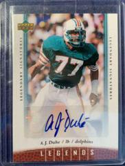 A.J. Duhe Football Cards 2006 Upper Deck Legends Legendary Signatures Prices