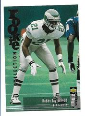 Bobby Taylor [Silver] #U46 Football Cards 1995 Collector's Choice Update Prices