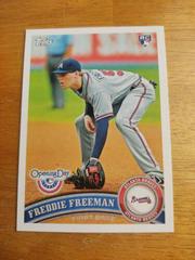 Freddie Freeman Baseball Cards 2011 Topps Opening Day Prices