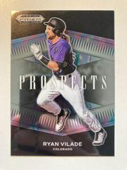 Ryan Vilade Baseball Cards 2021 Panini Prizm Draft Picks Prospects Prices
