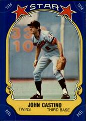 John Castino Baseball Cards 1981 Fleer Star Stickers Prices