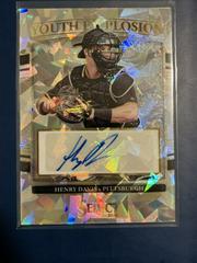 Henry Davis [Cracked Ice] #YES-HD Baseball Cards 2022 Panini Select Youth Explosion Signatures Prices