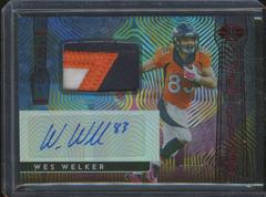 Wes Welker [Red] #IJA-WW Football Cards 2022 Panini Illusions Immortalized Jersey Autographs Prices