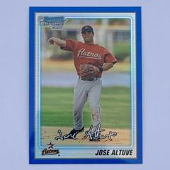 Jose Altuve [Blue Refractor] #BCP137 Baseball Cards 2010 Bowman Chrome Prospects Prices