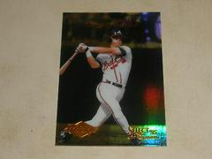 Chipper Jones [Mirror Gold] Baseball Cards 1995 Select Certified Prices