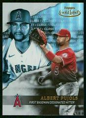 Albert Pujols [Class 1 Black] #2 Baseball Cards 2020 Topps Gold Label Prices