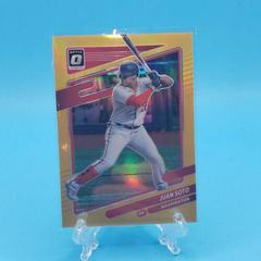Juan Soto [Gold] #191 Baseball Cards 2021 Panini Donruss Optic Prices