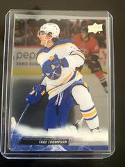 Tage Thompson [Clear Cut] Hockey Cards 2022 Upper Deck Prices