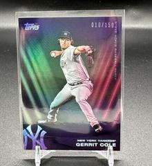 Gerrit Cole [Rainbow Foil] Baseball Cards 2022 Topps X Steve Aoki Prices