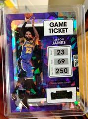 LeBron James [Cracked Ice] Basketball Cards 2021 Panini Contenders Prices