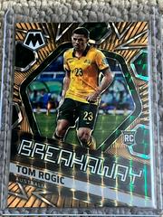 Tom Rogic [Orange Fluorescent] Soccer Cards 2021 Panini Mosaic Road to FIFA World Cup Breakaway Prices