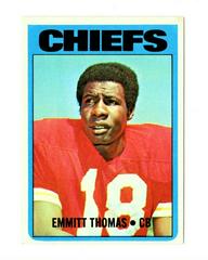 Emmitt Thomas #157 Football Cards 1972 Topps Prices