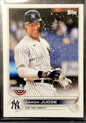 Aaron Judge [SP Variation] #99 Baseball Cards 2022 Topps Opening Day Prices