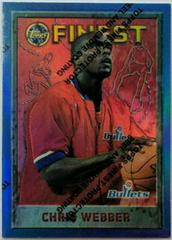 Chris Webber [Refractor] Basketball Cards 1995 Finest Prices