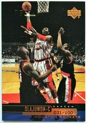 Hakeem Olajuwon Basketball Cards 1999 Upper Deck Prices