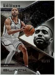 Mikal Bridges [Amethyst] #27 Basketball Cards 2022 Panini Black Prices
