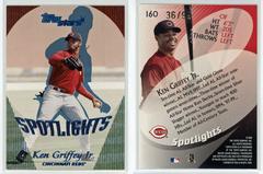 Ken Griffey Jr. [Metallic Blue] #160 Baseball Cards 2000 Topps Stars Prices
