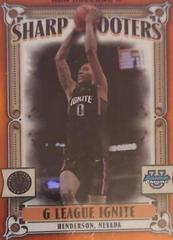 Ron Holland II [Orange] #SS-6 Basketball Cards 2023 Bowman Chrome University Sharp Shooters Prices