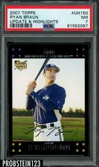 Ryan Braun Baseball Cards 2007 Topps Update & Highlights Prices