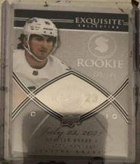 Matty Beniers Hockey Cards 2022 Upper Deck Black Diamond Exquisite Collection Rookies Prices